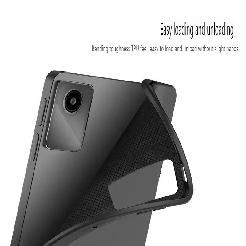 Для Lenovo Tab M11 Xiaoxin Pad 2024 TB330FU TB331FC силиконовый чехол для 11-дюймовый задний планшета