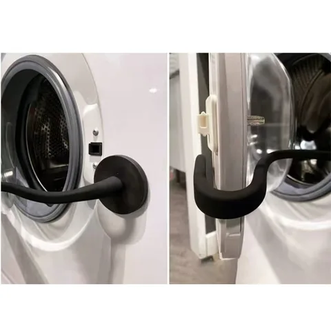 Гибкая силиконовая дверная опора для стиральной машины, магнитная дверная опора для стиральной и сушильной машины, гибкая дверь для стиральной машины, открытая дверь для дома