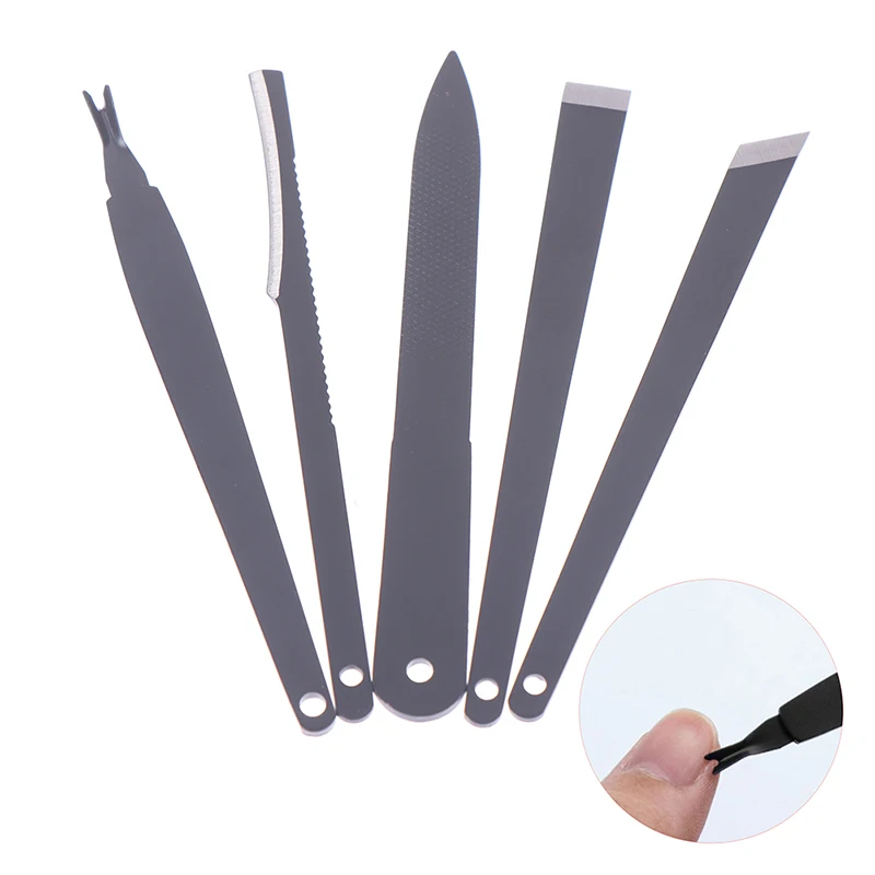 5PCS Professional Pedicure Tool Nail Knife Set Toenail Heels