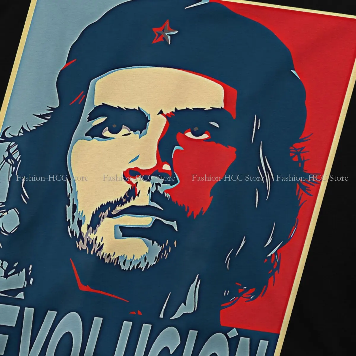 Модные футболки в стиле революции Hope из полиэстера Che Guevara Мужская графическая