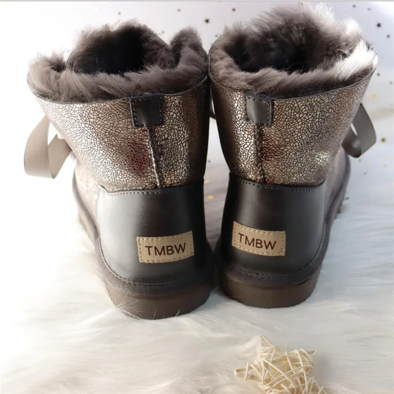 Новинка 2023 женские классические зимние сапоги из натуральной овчины женская