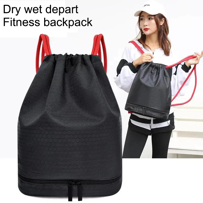 

Fashion Gym Bag Large Capacity Men Women Sports Backpack Multifunction Dry Wet Depart Travel Backpack Yoga Duffle Basketball Bag