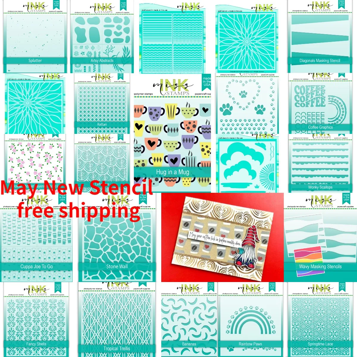 

Каменная стена из ротанга, латте, любовь 2023, новая модель, трафарет для карт, бумажные открытки, альбом ручной работы