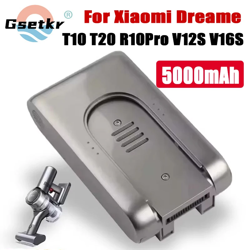 T10 T20 Сменный аккумулятор для пылесоса Xiaomi Dreame V12S V16S R10Pro Ручной беспроводной