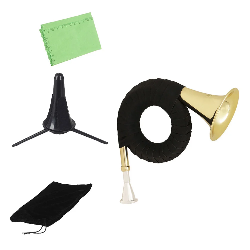 B Flat Major Hunting Horn Frenchhorn Double Corno Instrument Труба Премиум Музыкальный Ветер Практичный