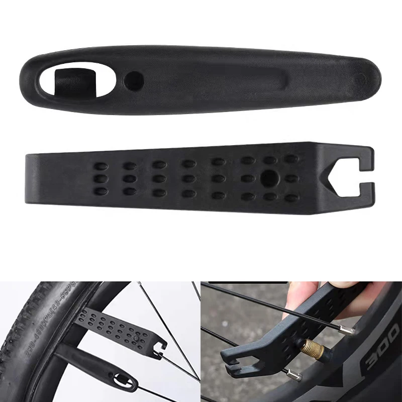 

2Pcs/Set Bicycle Tyre Nylon Tire Lever Ultralight Wheel Repair Tool MTB Mountain Bike Road Tire Spoon Cycling Repair Accessories