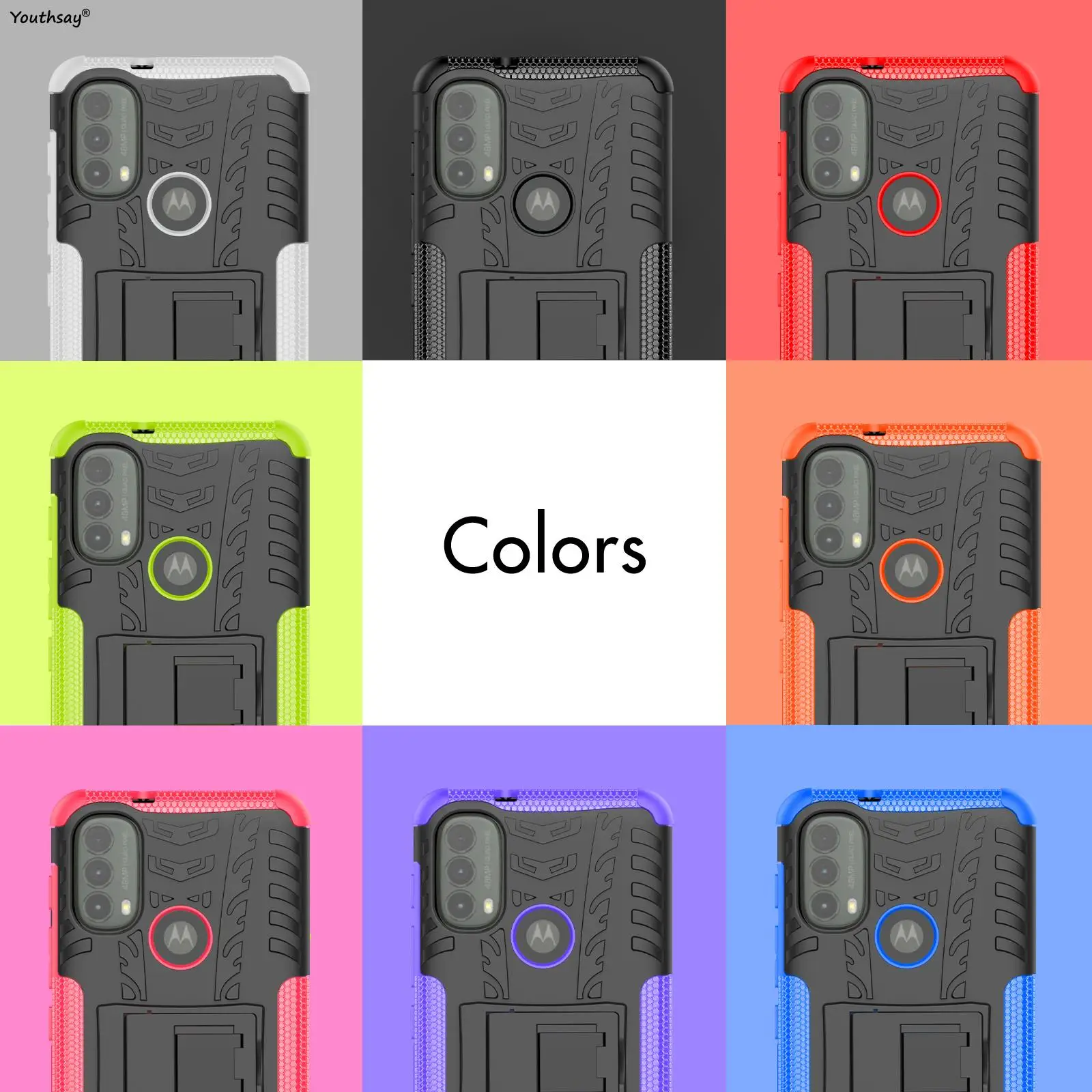 for motorola moto e40 case for moto e40 e30 cover shockproof armor protective phone bumper for moto e40 free global shipping