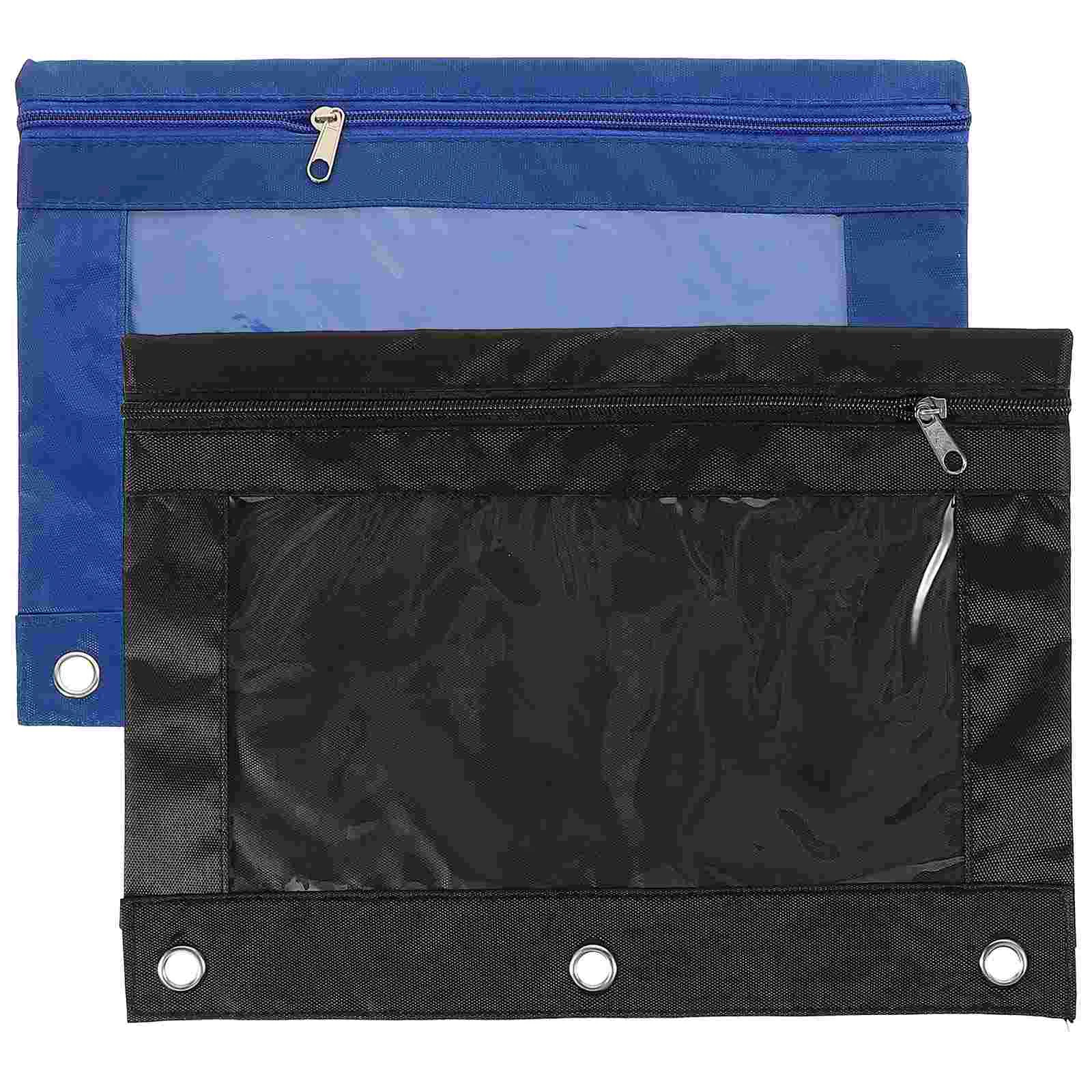 

Detachable Binder Pouch Pen Holder Cloth Pouches Classroom File Eye Mask