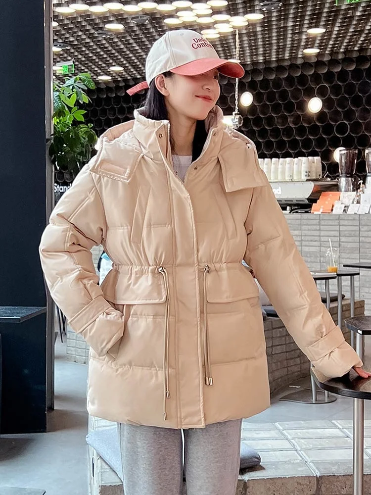 2022 New Puffer Winter Down Jacket Women Thicken Coat Women Hooded Parkas Warm Female Cotton Padded Clothes Winter