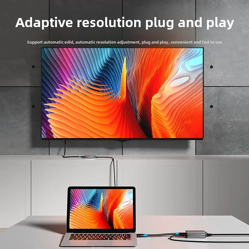 Удлинитель кабеля HDMI серии Weixing 60-метровый алюминиевый сплав серые электронные