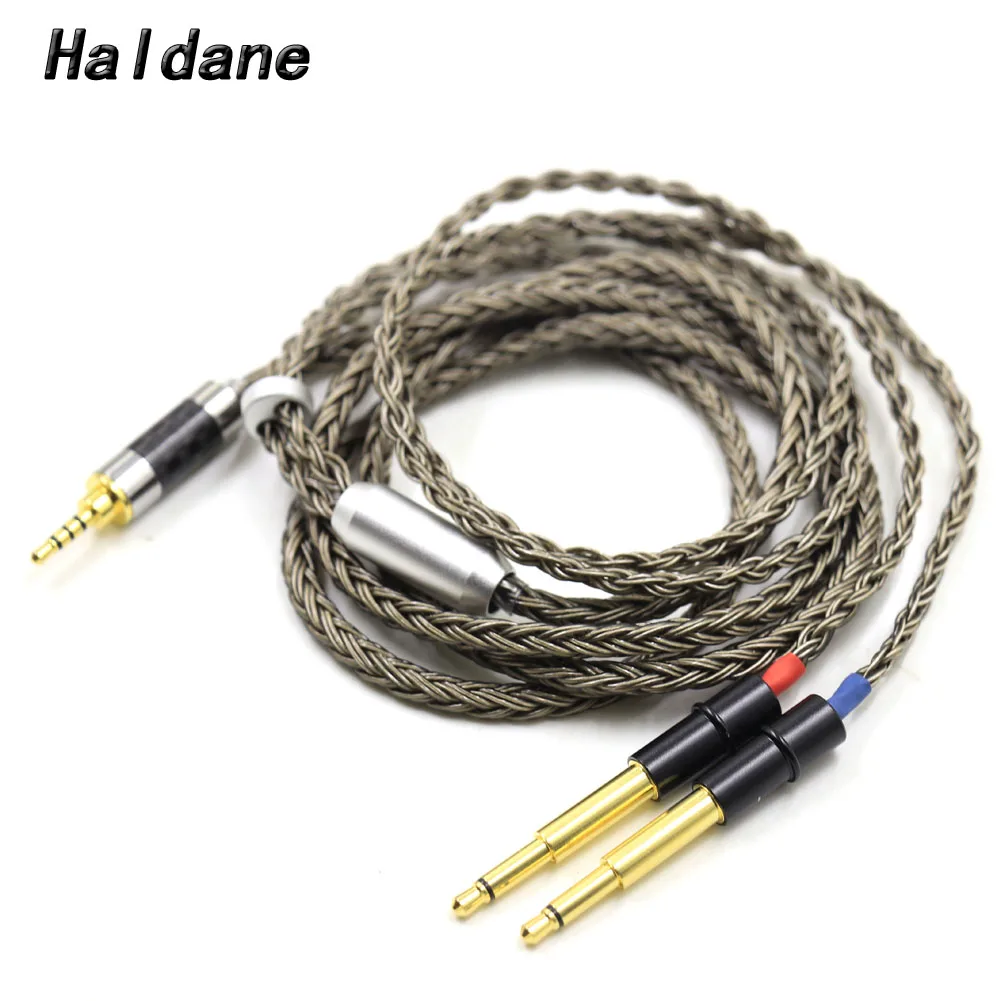 Haldane Gun-Color 16core for Meze 99 Classics NEO NOIR XLR/2.5/4.4mm Balance Headphone Upgrade Cable