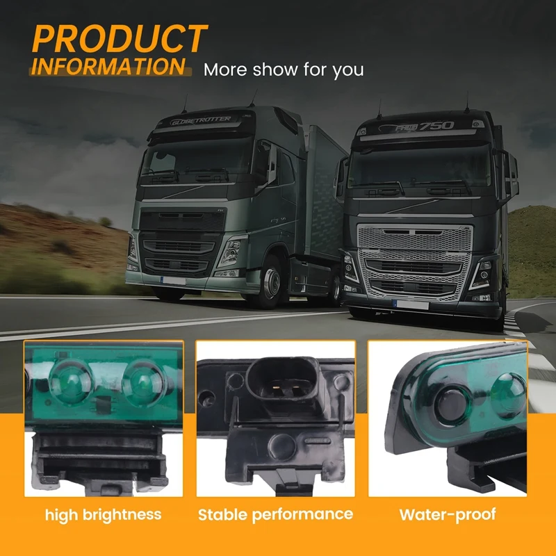 Верхняя фара для грузовика Volvo FH FH16 FM боковые маркеры модель 82116545 21087346 842208821