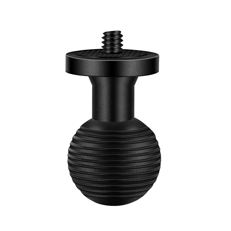 

25mm/1 inch Ball Mount to 1/4 Camera Screw Adapter for Industry Standard Mounts for gopro 360 Camera Motorcycle Bracket