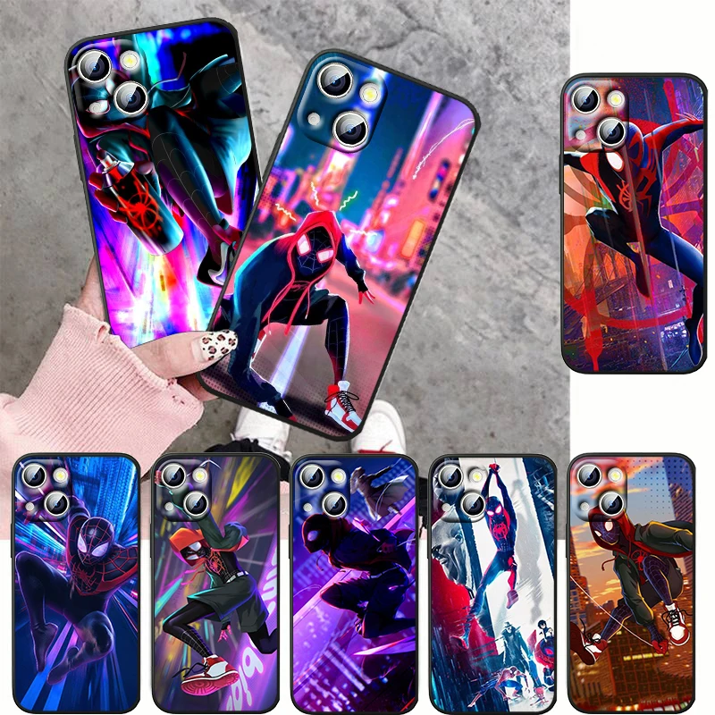 

Cool Avengers Spiderman For Redmi K50 K40 K30 K20 Go S2 6Pro 5 Plus 4X 5G Silicone Soft Shockproof Black Phone Case