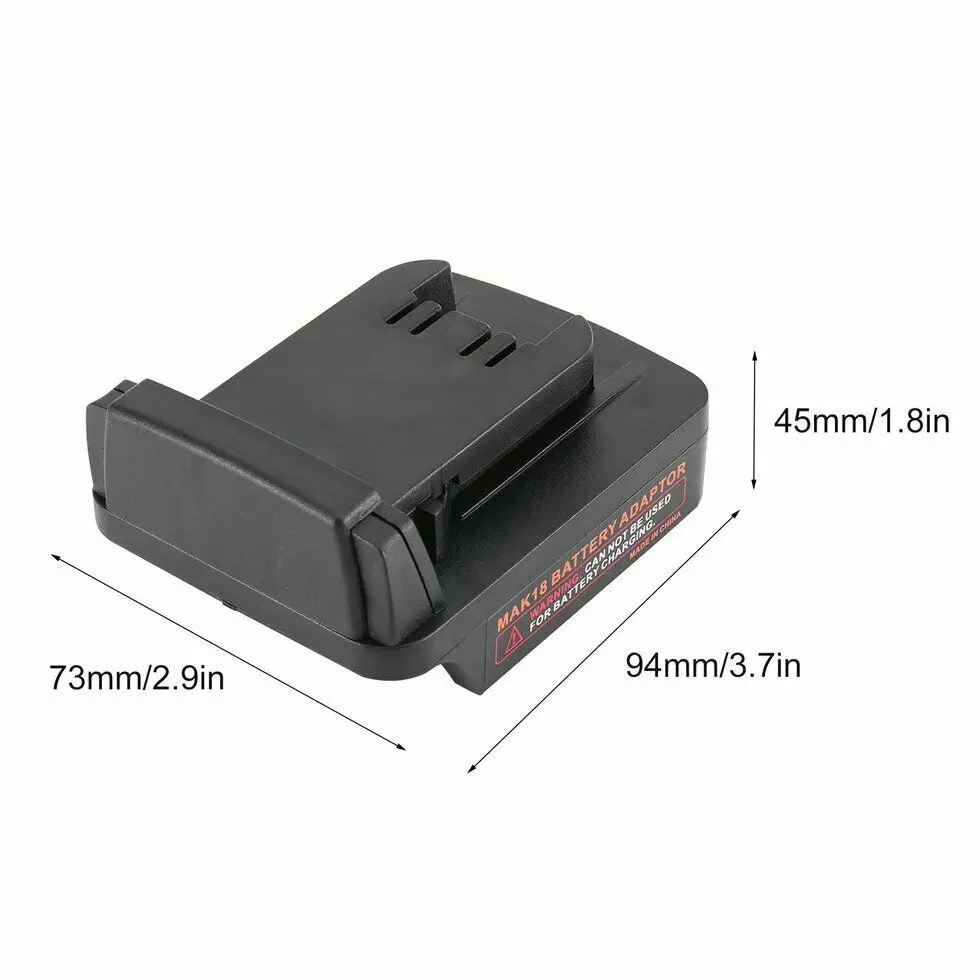

Conversion Adapter for Makita 18V Lithium-Ion Battery Adapter for Dewalt 18V/20V
