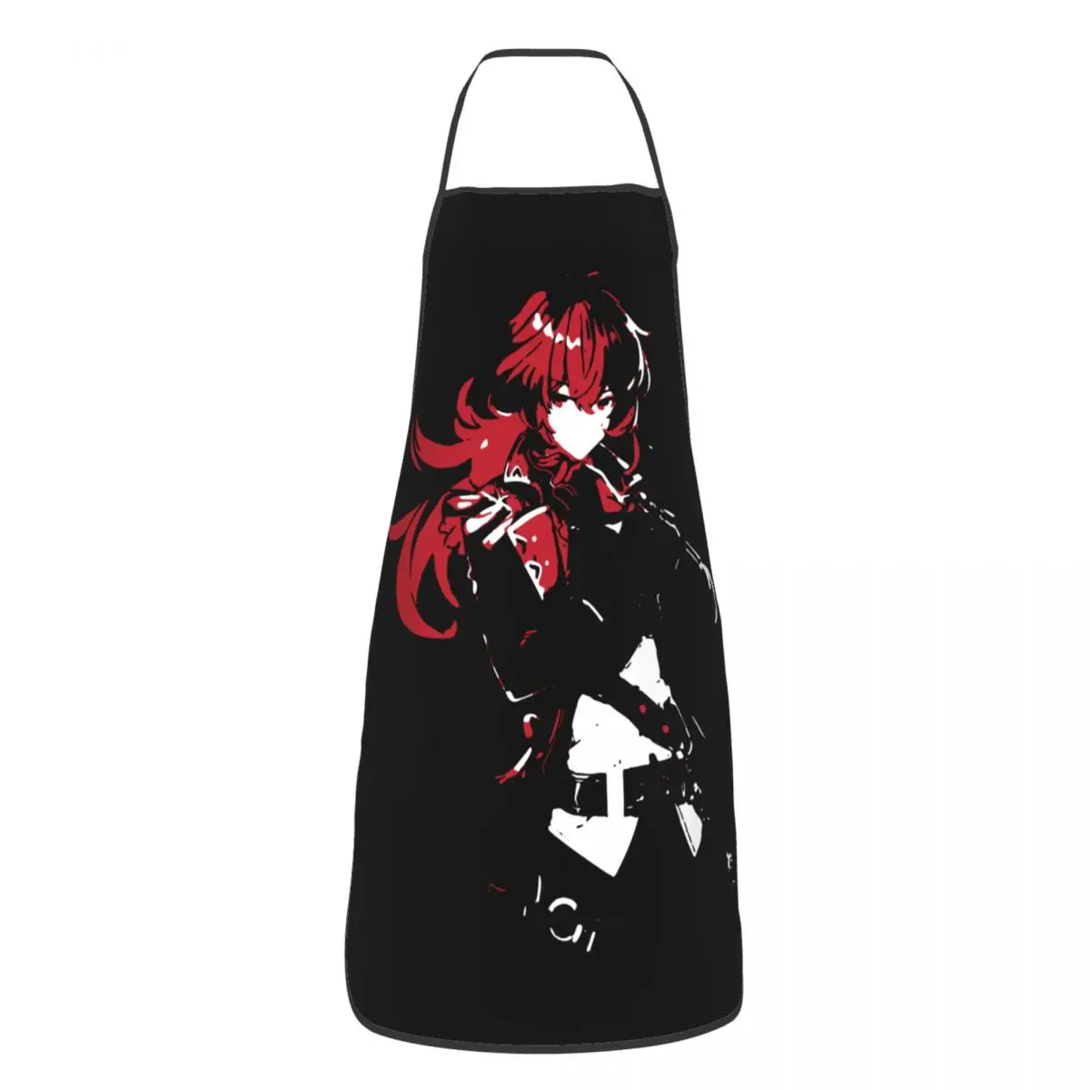 

Genshin Impact Diluc Apron for Women Men Printed Cafe Bibs Game Anime Household Cleaning Tablier
