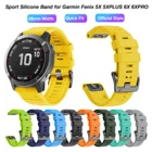 Металлическая пряжка 26 мм, быстросъемный ремешок для Garmin Fenix 5XFenix 5X PlusFenix 6XFenix 6X ProFenix3 3HRD2 D2lta Px Smart Warch