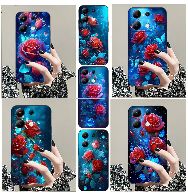 Силиконовый чехол для Redmi K70E 11 A X Prime CNFC 3 4 5 G 12 13 10 9 1 2 PLUS