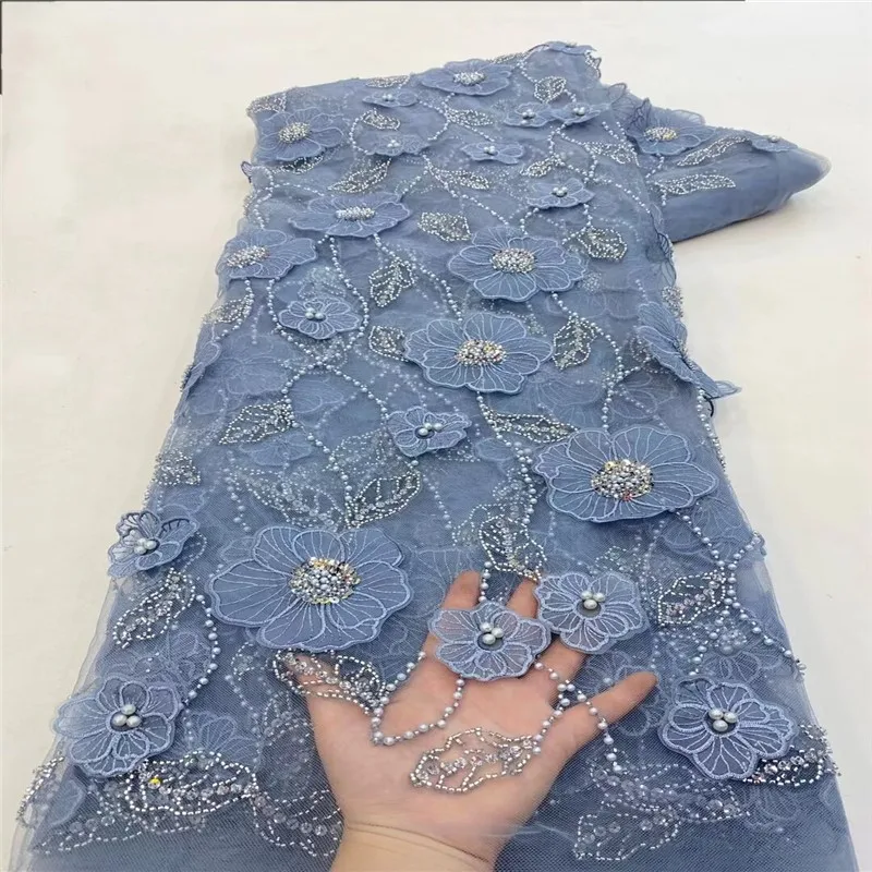 Трехмерная Цветочная фототкань с блестками вышитая Свадебная подкладка