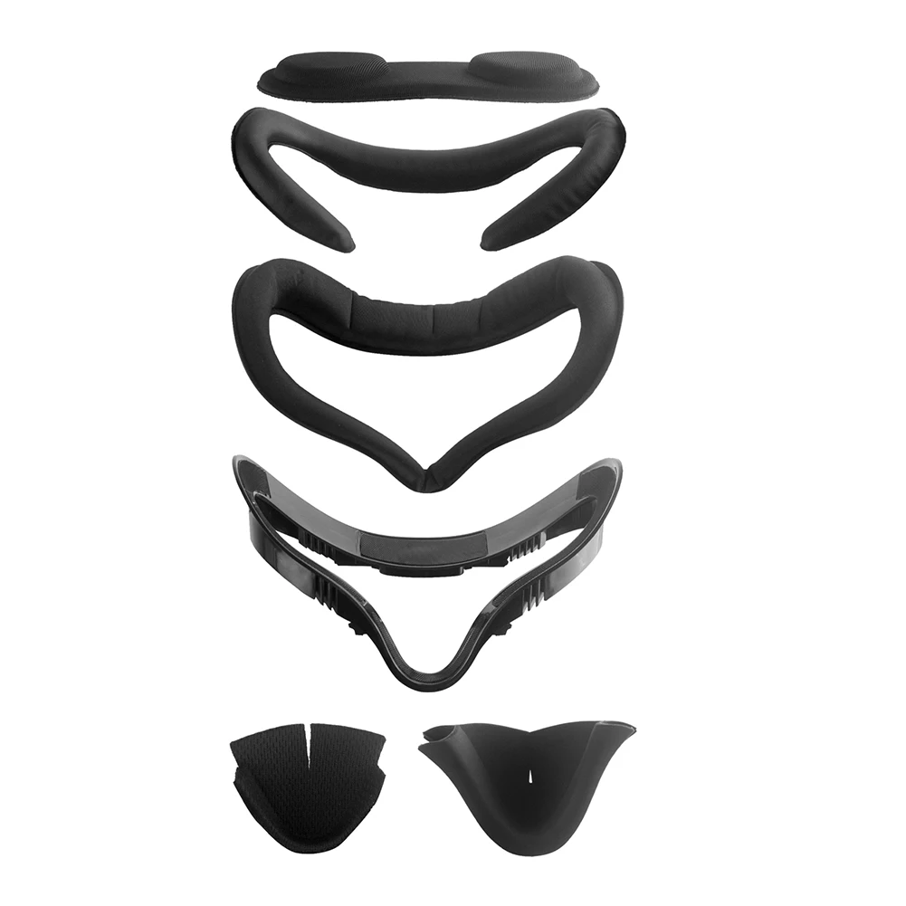 

6pcs Replacement Face Cushion Face Cover Bracket Protective Mat for Oculus Quest 2 Facial Interface Bracket