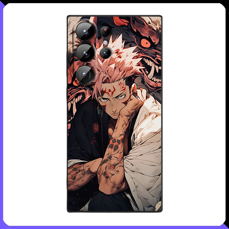 Фото TB40 Jujutsu Kaisen anime для Samsung A82 A05 A05S A06 A15 A16G A24 A25 A35 A55 A9 A56 A26 A36 S23 Чехлы для мобильных телефонов №2