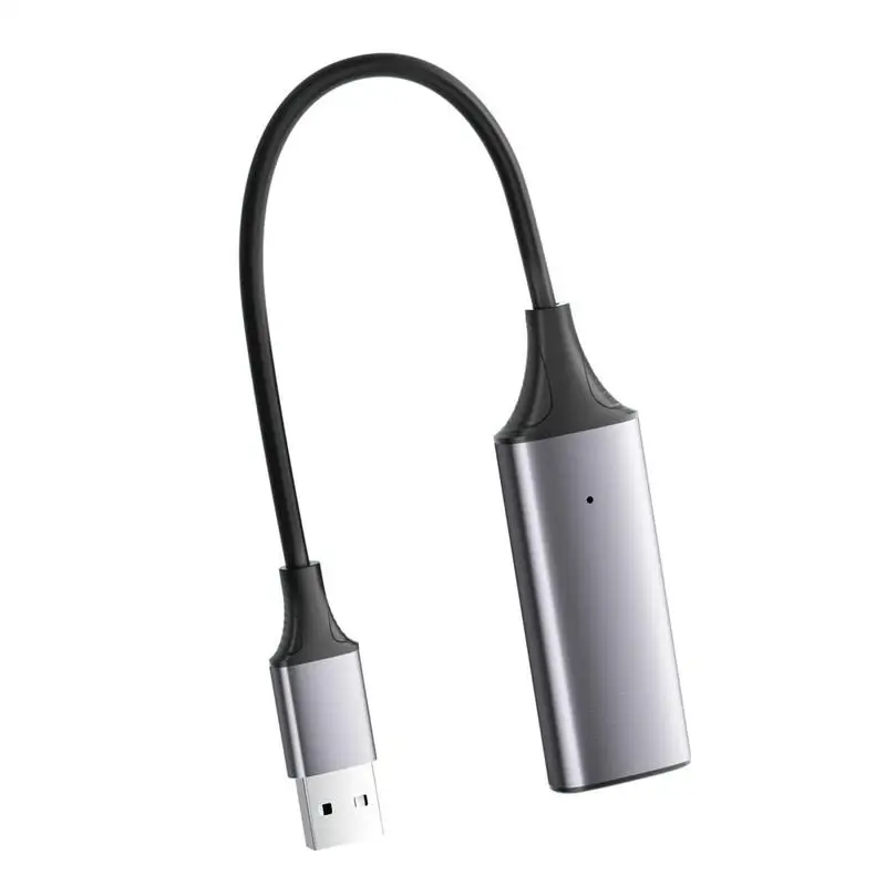 

Mini HD 1080P HDMIs-совместим с USB-картой для видеозахвата, игровой коробкой для записи для компьютера, Youtube OBS и т. д. Прямая трансляция