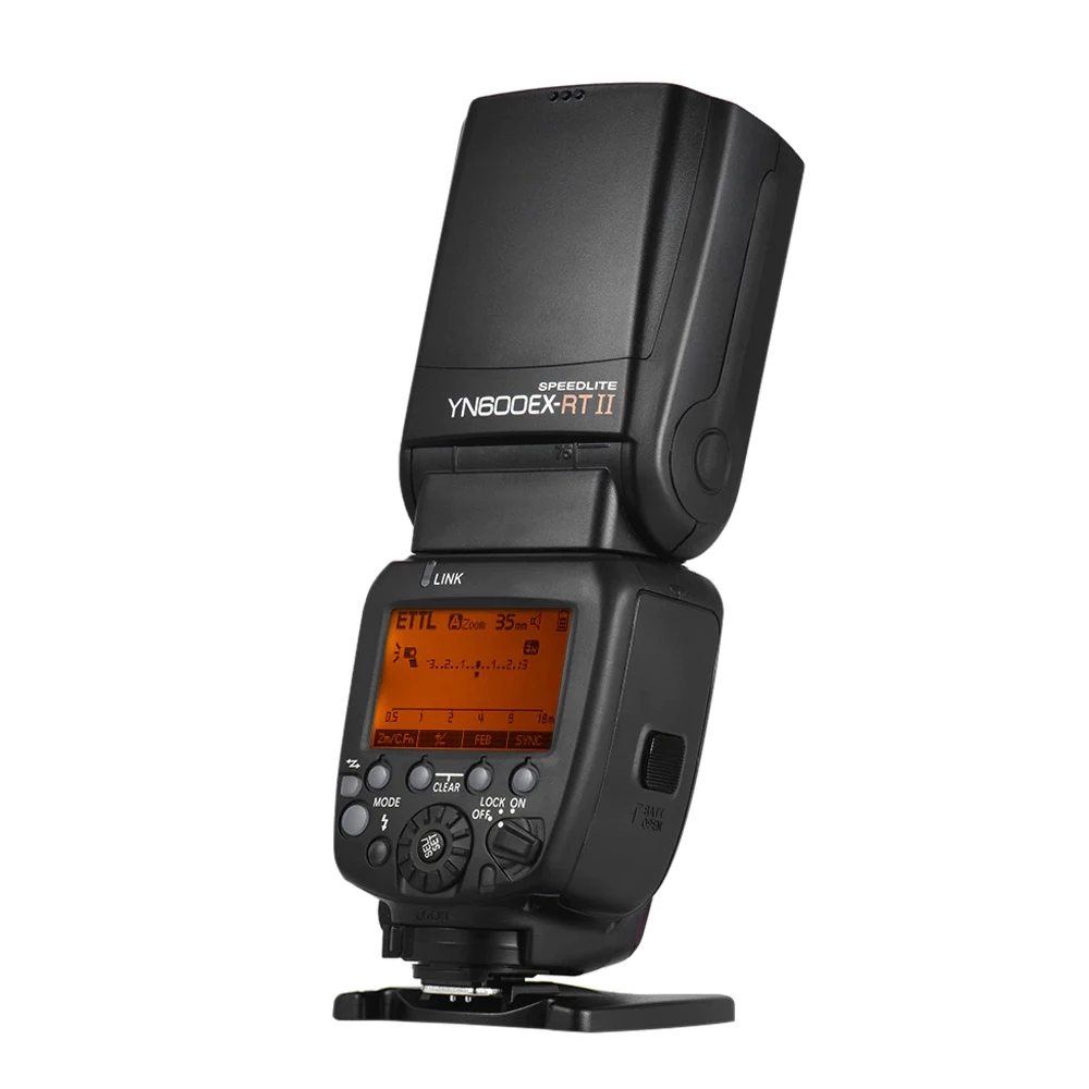 Фото YONGNUO YN600EX-RT II Авто TTL HSS 1/8000s Вспышка Speedlite 2,4G Беспроводная главная вспышка для камеры Canon 5D3 5D2 7D Mark II 6D 70D №3