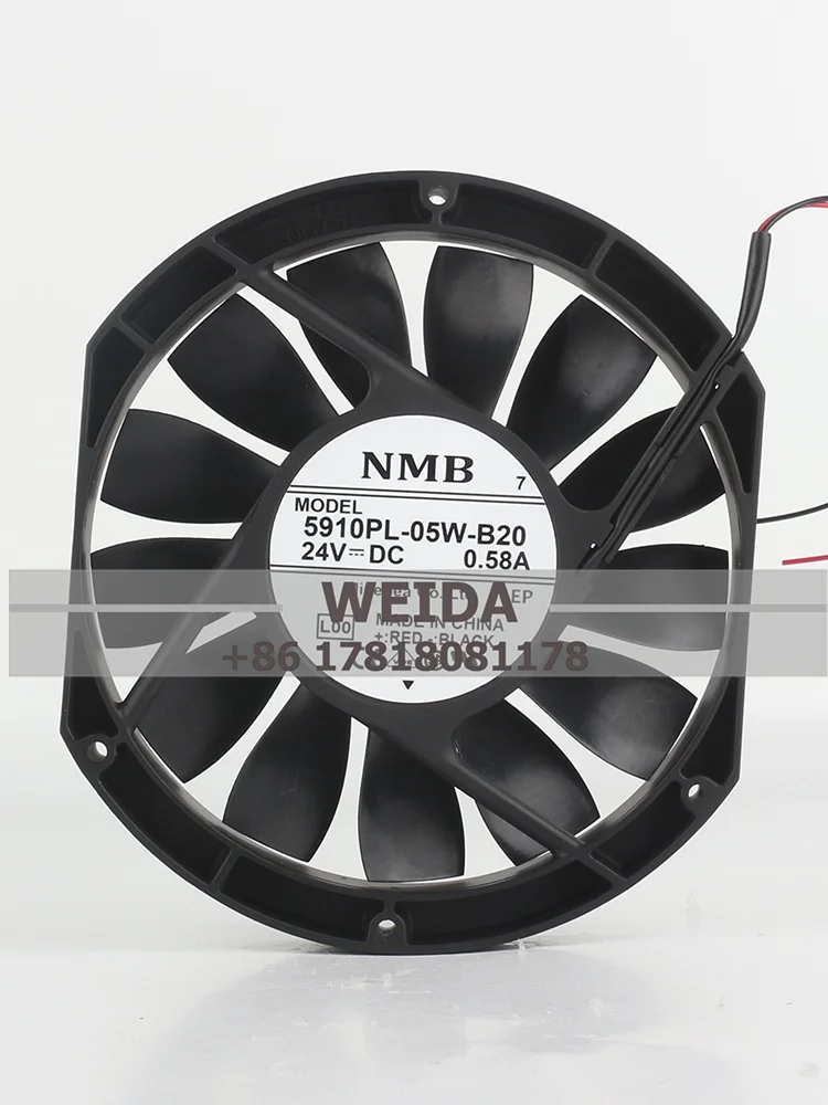 Оригинальный NMB 17 см 5910PL-05W-B20/B49/B76/B79 DC24V 0 58A инвертор с алюминиевой рамой