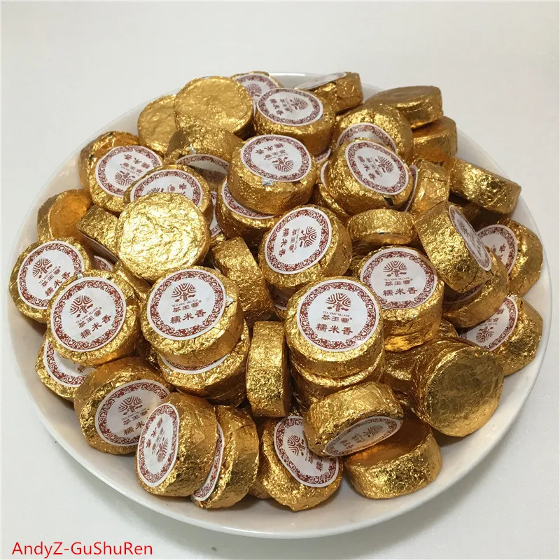 

250 г/пакет Китайский Юньнань Пуэр чай превосходные конфеты Мини Туо Ча зрелые клейкие рисовые вкусы пуэр чай красивый Мини Туо чай