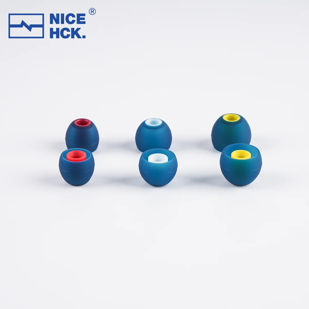 NiceHCK 08 силиконовые насадки для ушей гибкие шумоизолирующие амбушюры аксессуары