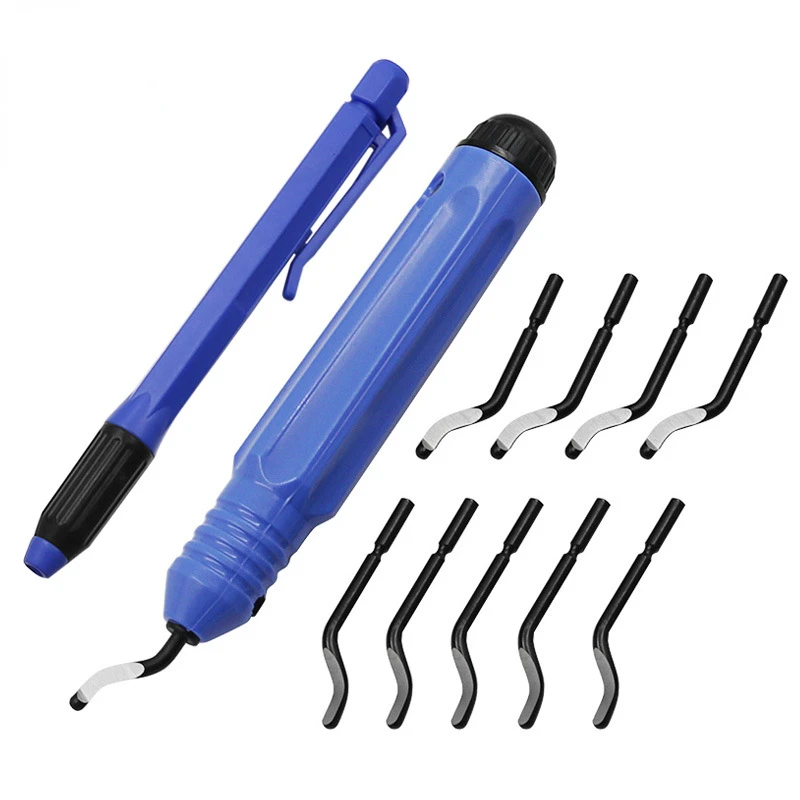 

Router Tool Burr Repair Metal Deburring Kit Wood Remover Plastic Deburred Bit 10pc Rotary Deburr For Handle Blades Hand
