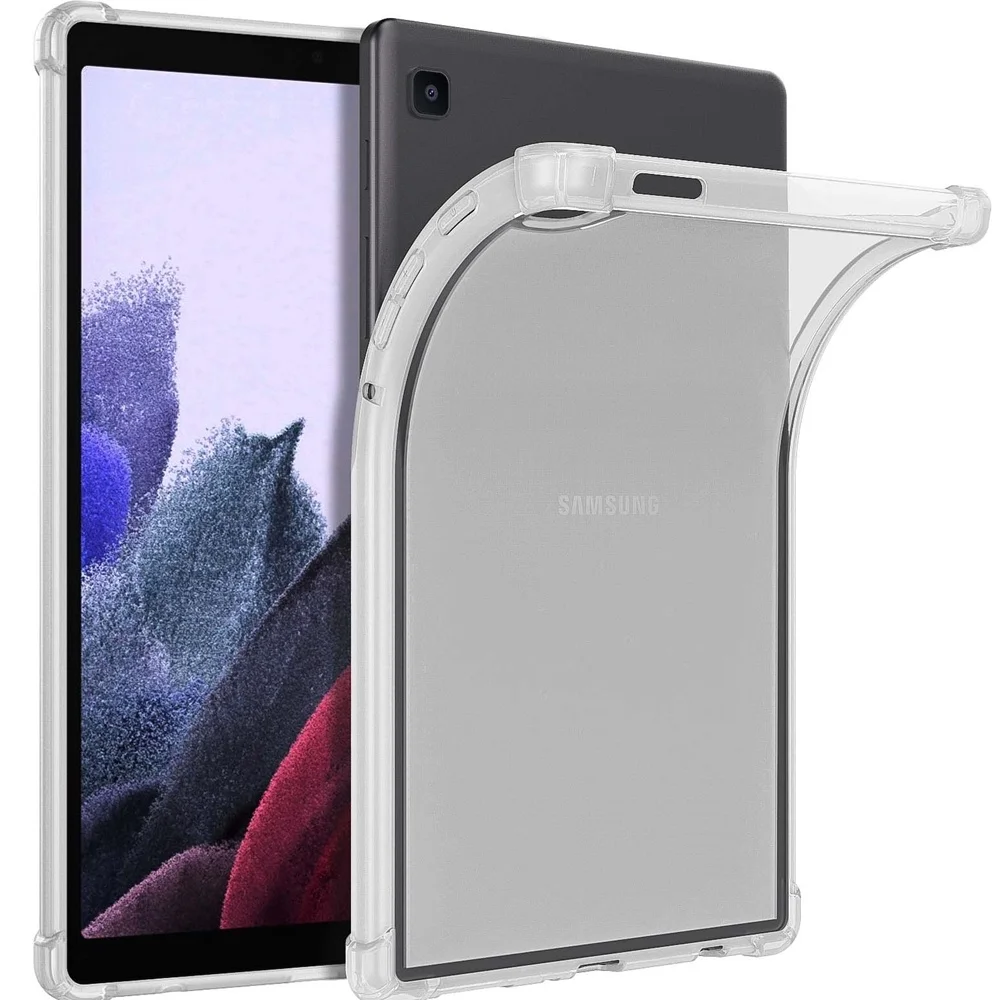

Прозрачный чехол для Galaxy Tab A7 Lite 8,7 2021, противоударный тонкий легкий прозрачный чехол из ТПУ с защитой от падения
