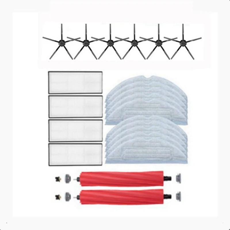 

Main Brush Side Brush Hepa Filter Mop Cloth Kit For Xiaomi Roborock S7 T7S T7S Plus Vacuum Cleaner Spare Parts