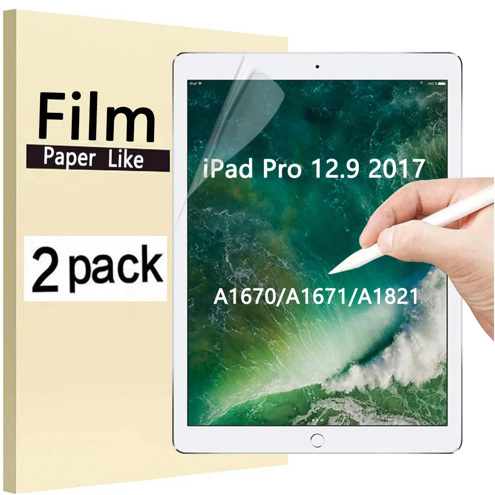 Фотобумага как пленка для Apple iPad Pro 12,9 2017 A1670 A1671 A1821, матовая фотопленка с защитой от царапин