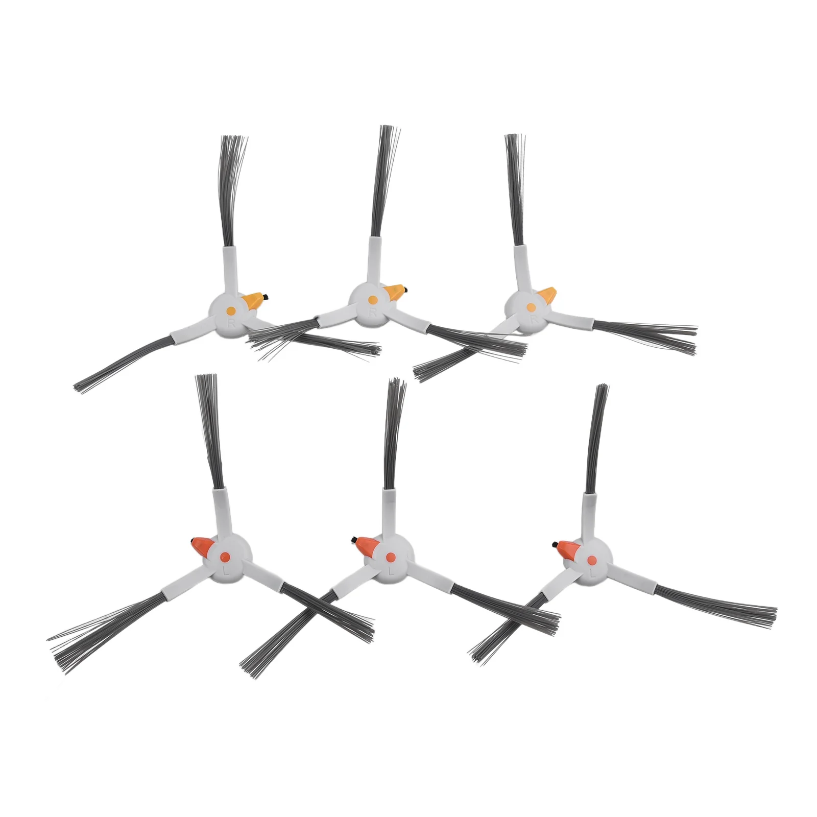 6 сменных боковых щеток для интеллектуального пылесоса ABIR X5/X6/X8 запасная боковая