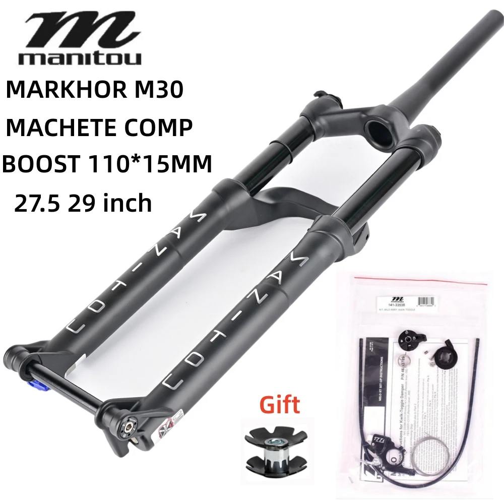 Вилка велосипедная MANITOU MARKHOR M30 MACHETE COMP 110*15 мм 27 5/29 дюймов