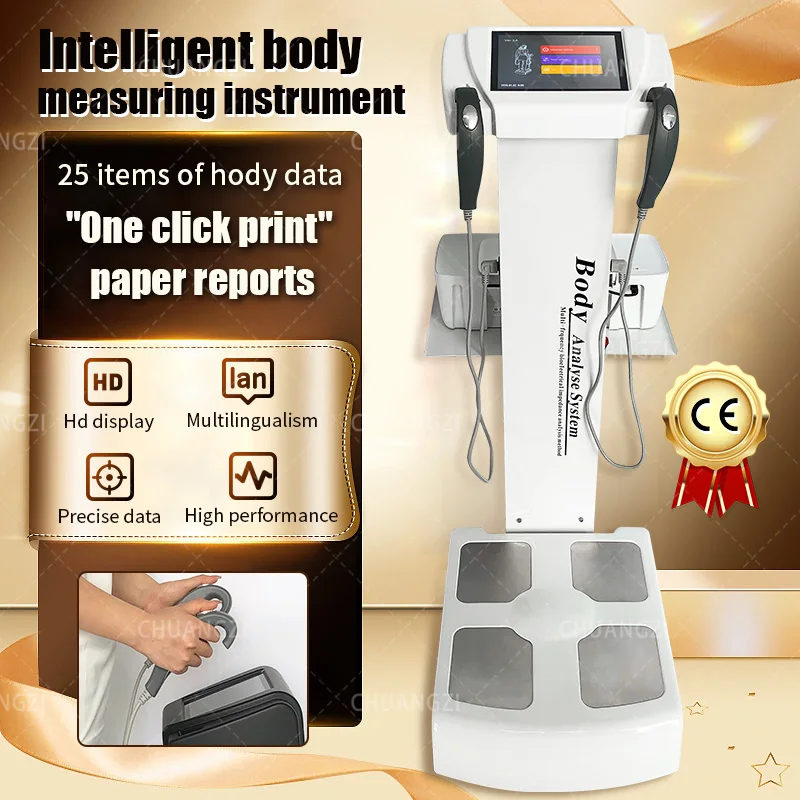 

2023 the latest health testing examination machine professional blood lipid body fat body mass measurement health report