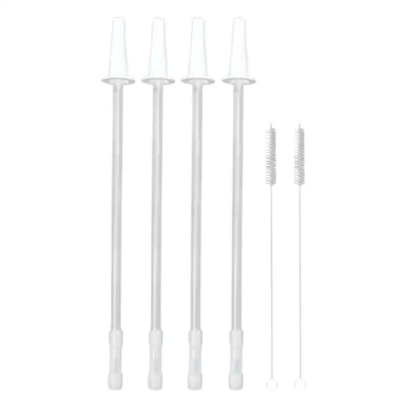 Straw Reusable Drinking Glass Straws High Borosilicate Bottl