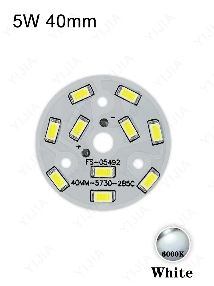 

Светодиодная панель YJ-5W теплый белый цвет