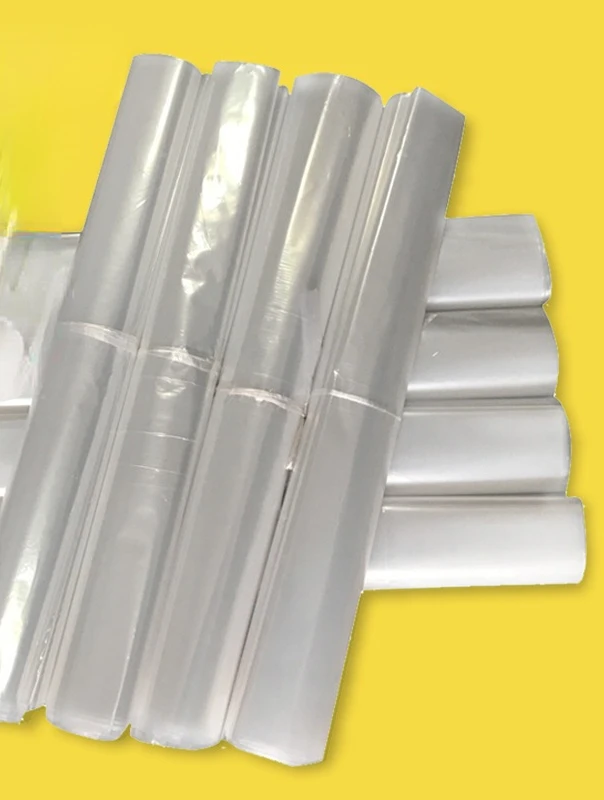 

20pcs Disposable clothing dust cover, hanging pocket, household plastic cover, gray coat, transparent clothing cover