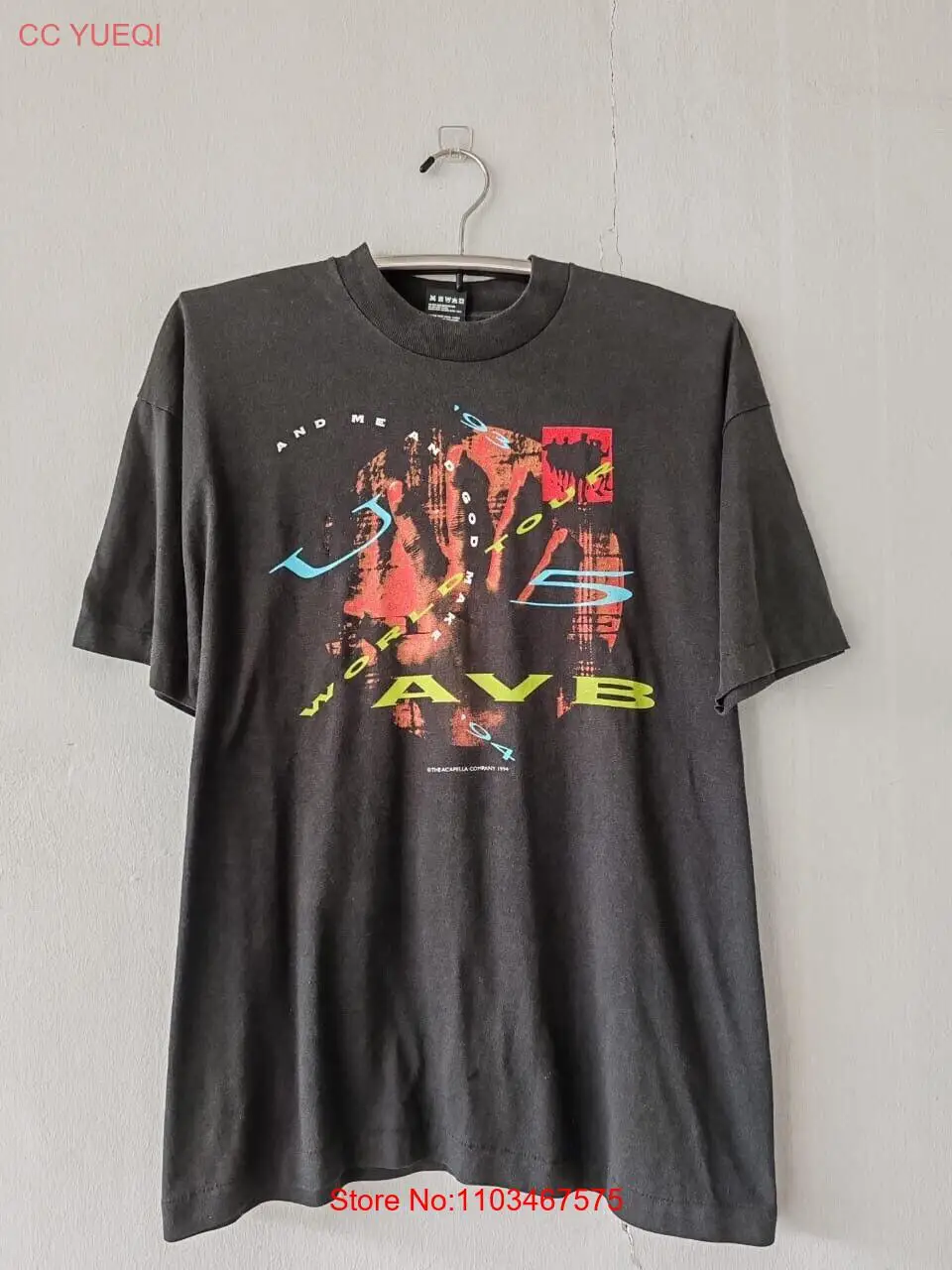 VTG 1994 Acapella Voice Band (AVB) U And Me God Make 5 World tour Tee