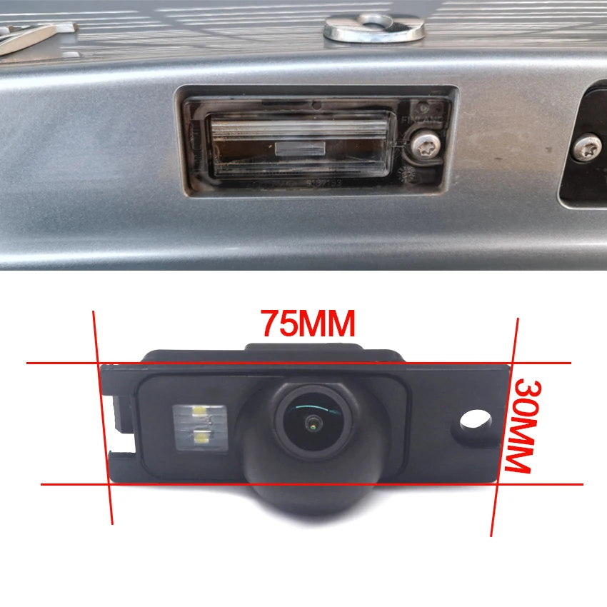 HD 1080*720p номерная камера заднего вида с подсветкой для Volvo S60 S60R S60L XC60 XC 60 2001 ~ 2009