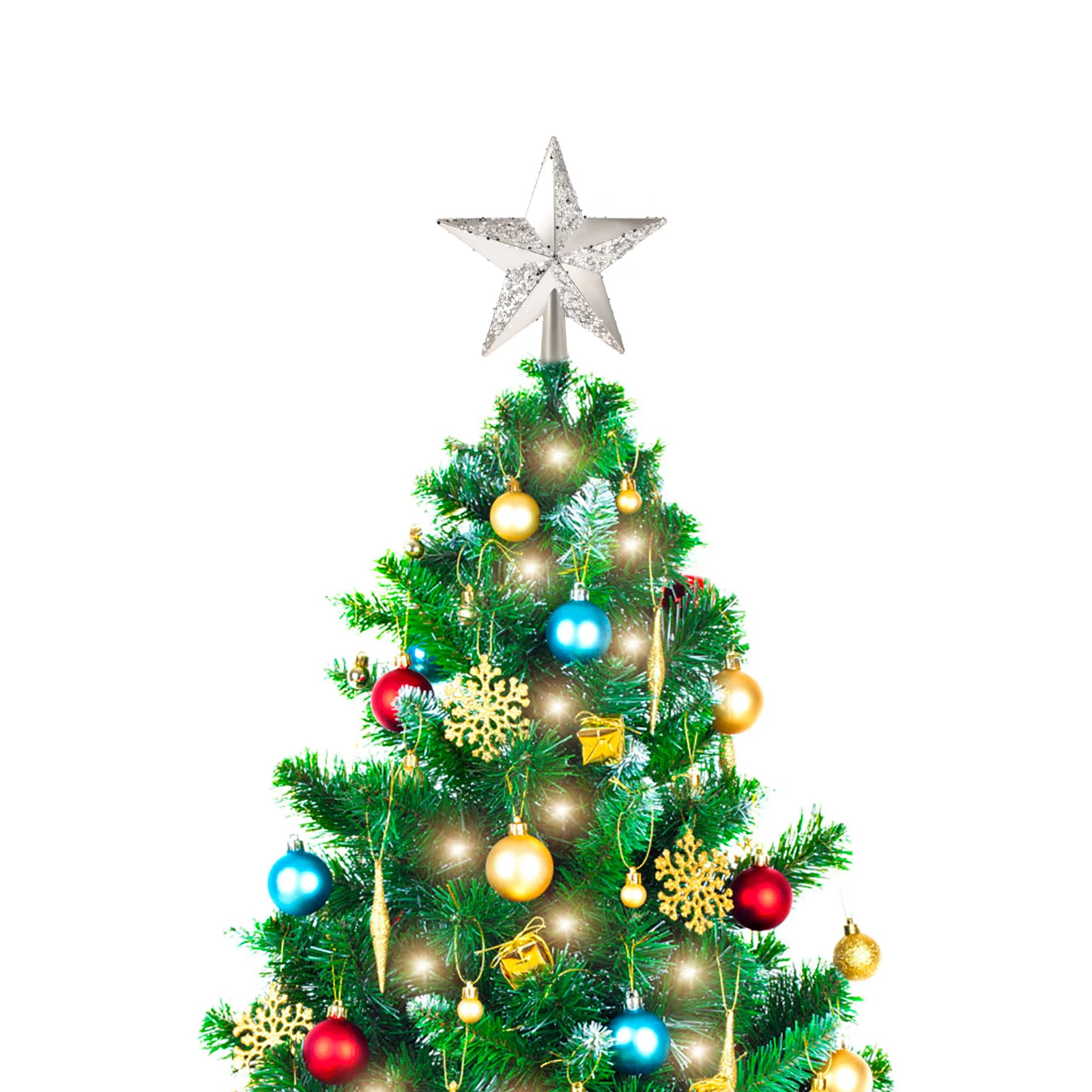 

Christmas Tree Topper Christmas Tree Star Decorations Holiday Seasonal Decor
