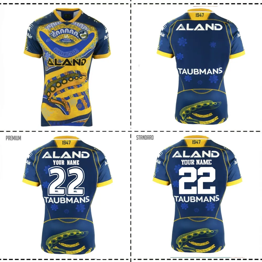 

2022 PARRAMATTA EELS чистая Джерси 2022/2023 Parramatta Eels чистая Регби Джерси тренировочные шорты размер S--5XL