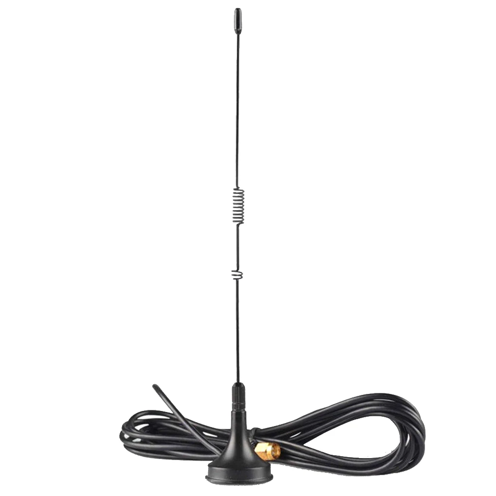 

UT-106UV SMA-Male Dual Band Car Magnetic Mobile Radio Antenna Compatible For Yaesu Baofeng Radios