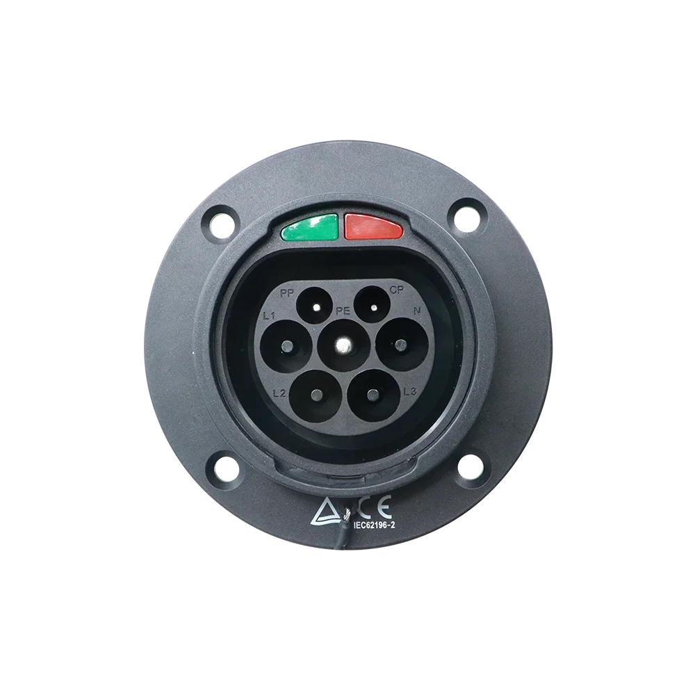 Зарядное устройство Sae J1772 Type 1 Iec 62196-2 2 Vrouwelijke Ev Opladen Socket Vo 말ig Zij-in 5-10