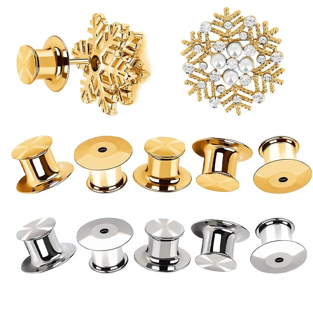 

10/20 шт., металлические застежки для булавок