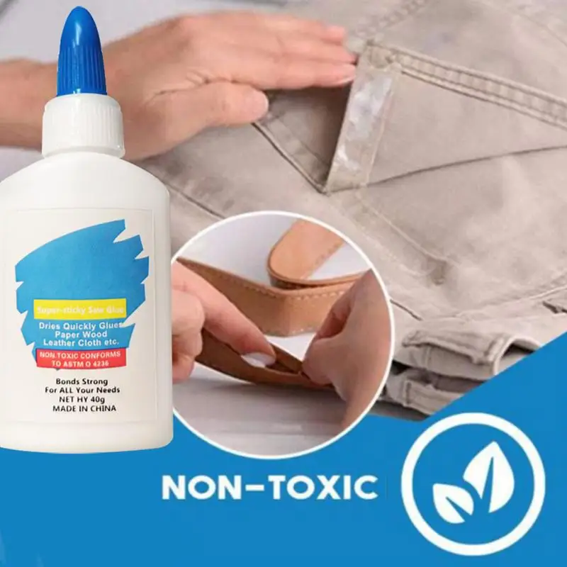 

1 шт., набор сверхпрочных нетоксичных клеевых растворов для шитья, 40 г