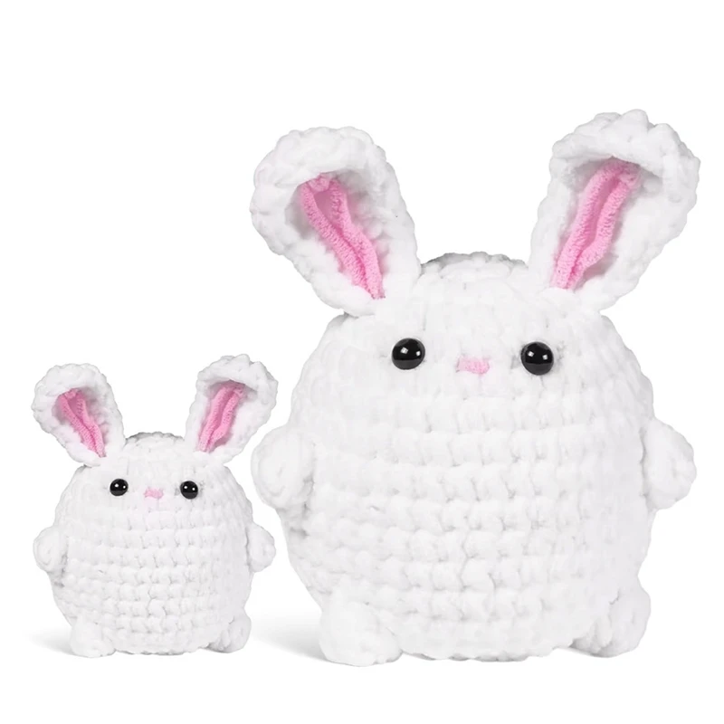 Набор для вязания крючком своими руками с спицами Плюшевая кукла Легкая