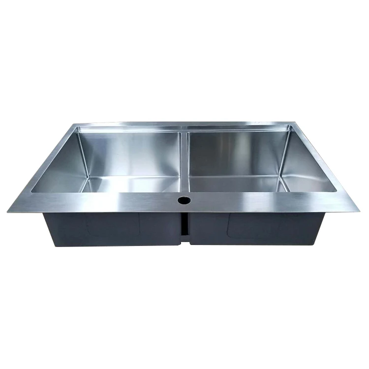 Оптовая продажа фартук из нержавеющей стали передняя кухонная мойка для